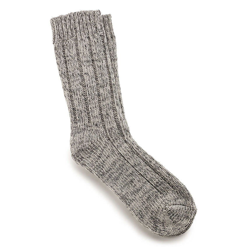 Cotton Twist Sock : Light Gray