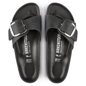 Madrid Big Buckle : Black Oiled