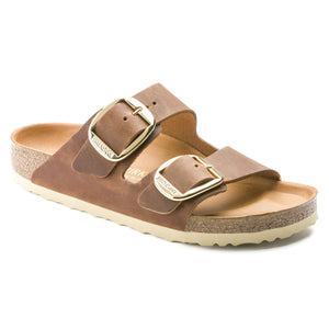 Arizona Classic Footbed : Big Buckle Cognac