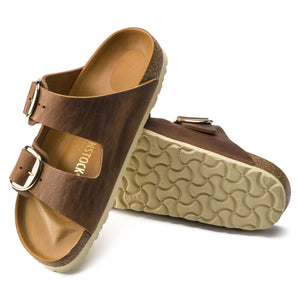 Arizona Classic Footbed : Big Buckle Cognac