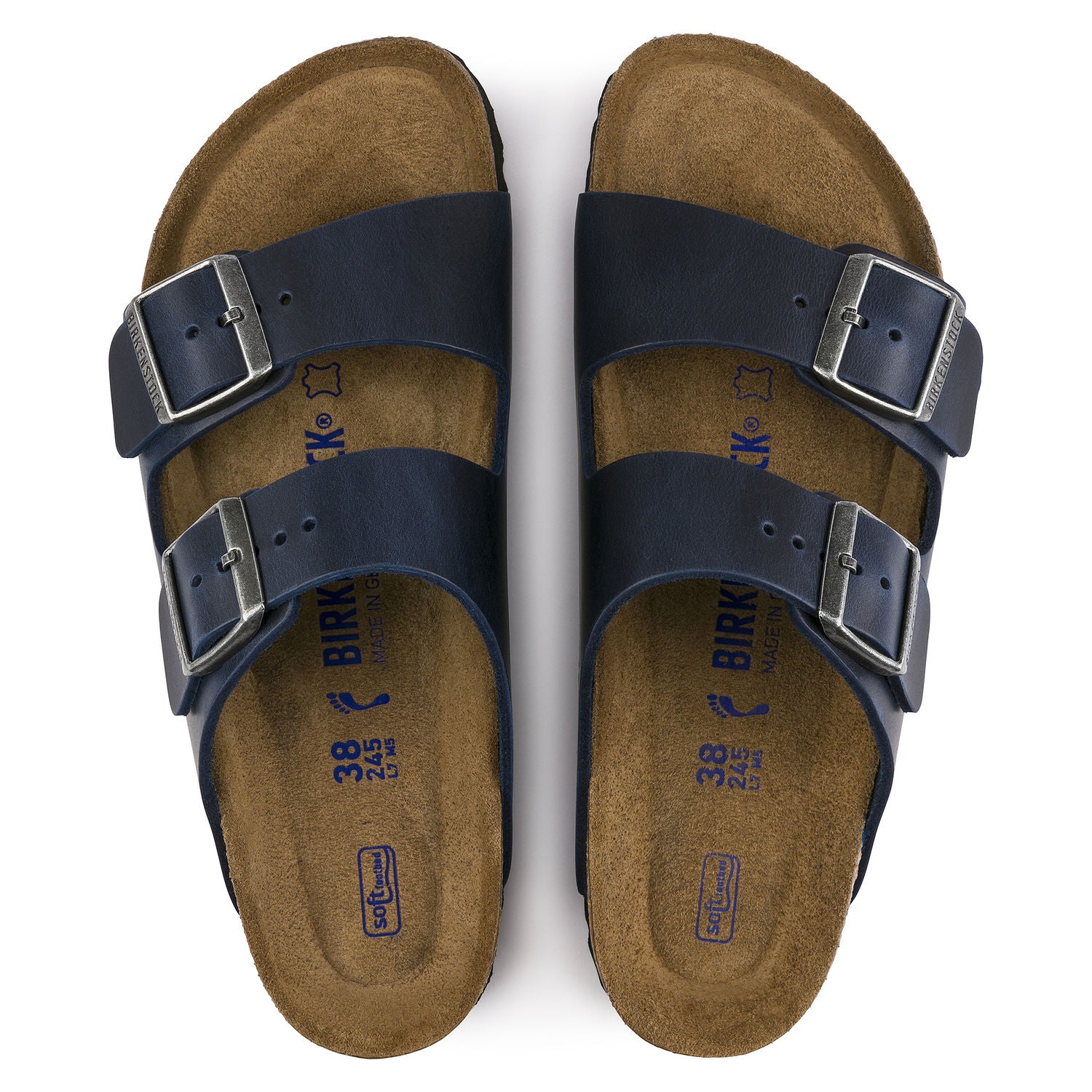 Arizona Soft Footbed : Blue Oiled