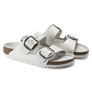 Arizona Classic Footbed : Big Buckle White