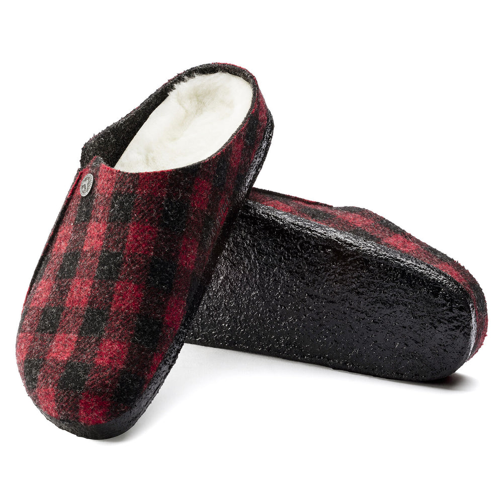 Zermatt Shearling : Plaid Red