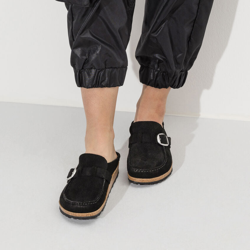 
                      
                        Buckley : Black Suede
                      
                    