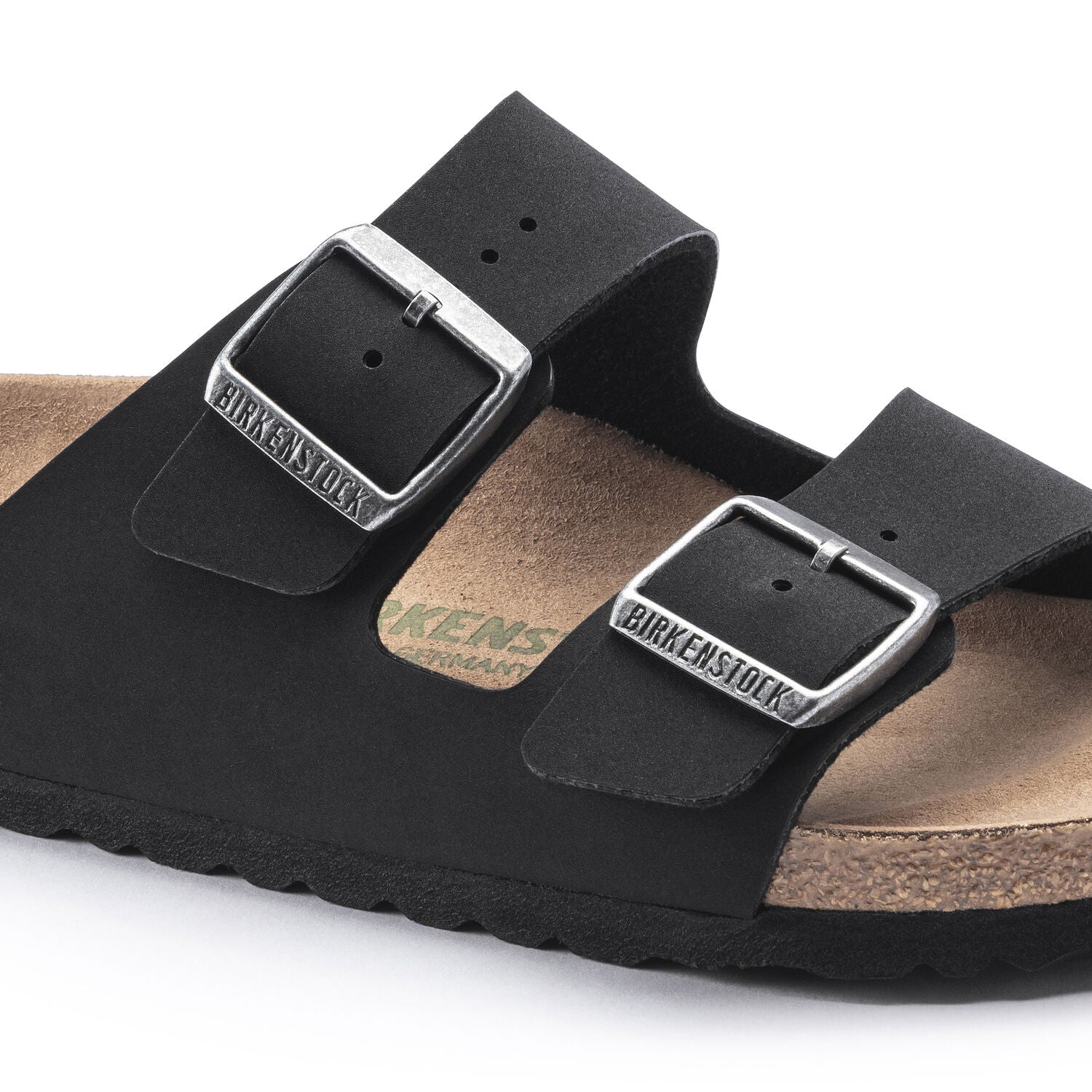 Arizona Classic Footbed : Black Vegan