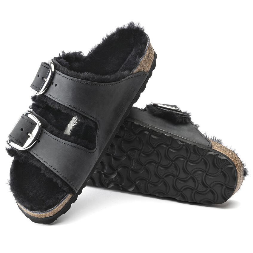 Arizona Big Buckle : Shearling Black