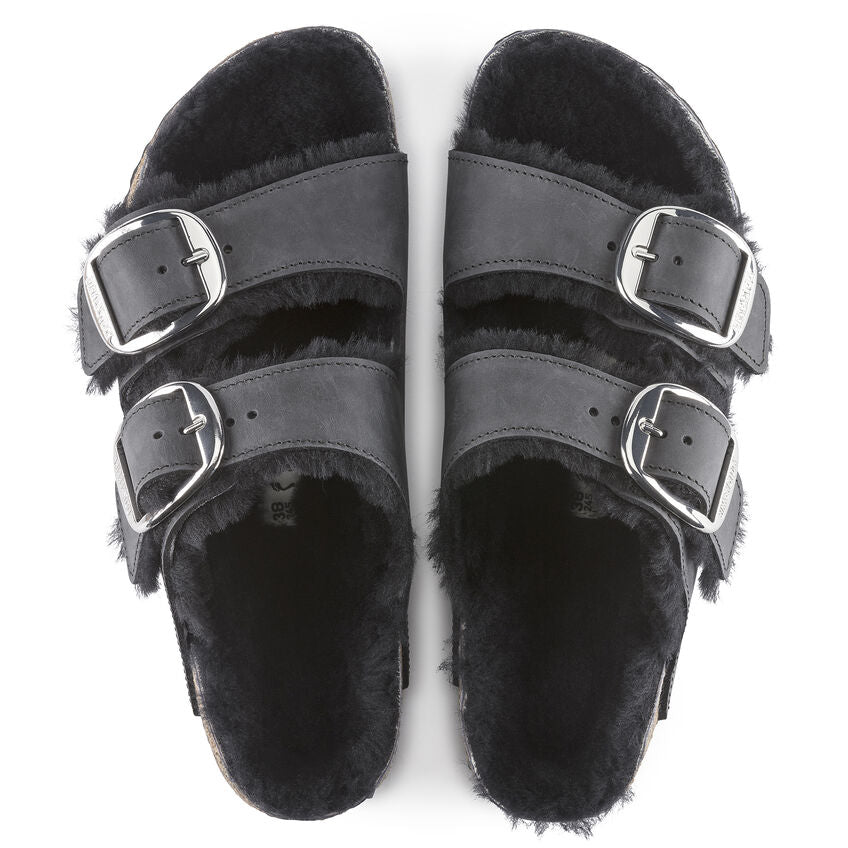 Arizona Big Buckle : Shearling Black