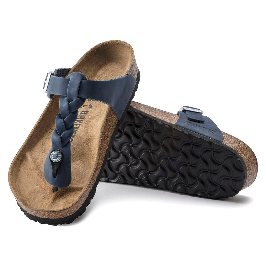 navy gizeh birkenstocks