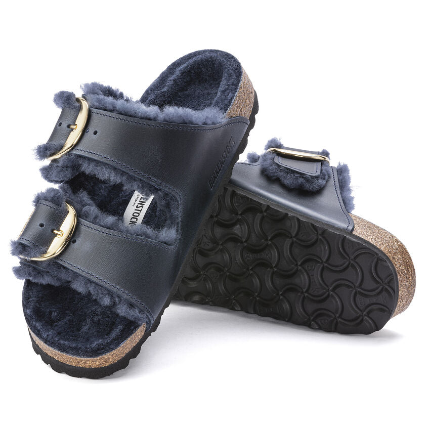 Arizona Big Buckle : Shearling Midnight - Complete Birkenstock