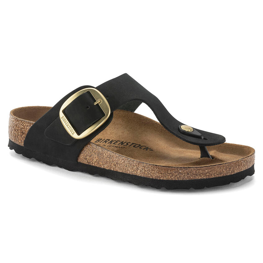 Gizeh Big Buckle : Black Nubuck