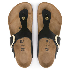 Gizeh Big Buckle : Black Nubuck