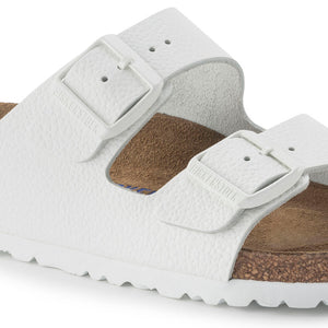 Arizona Soft Footbed : White Leather