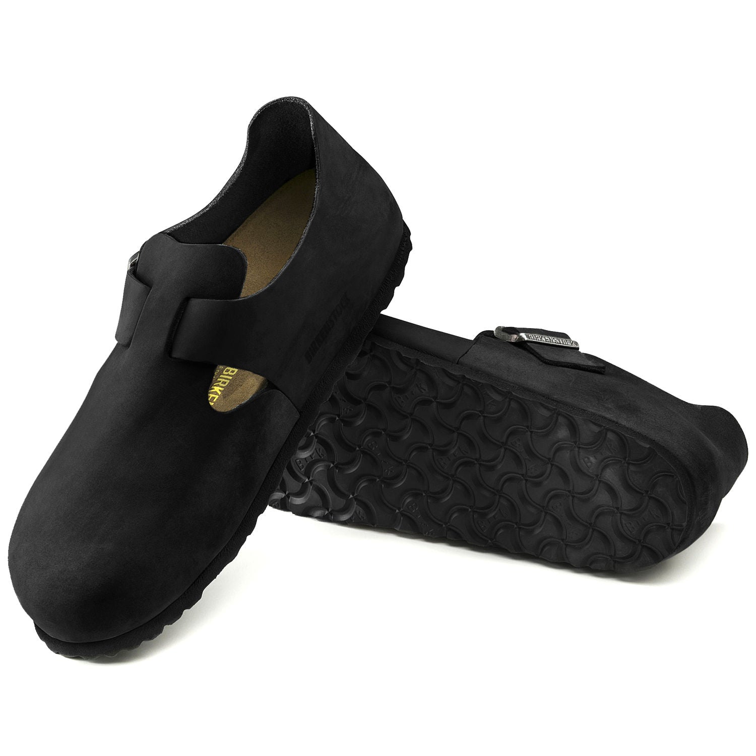 London Classic Footbed : Black Oiled