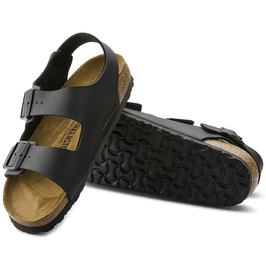 Milano Classic Footbed : Black Synthetic