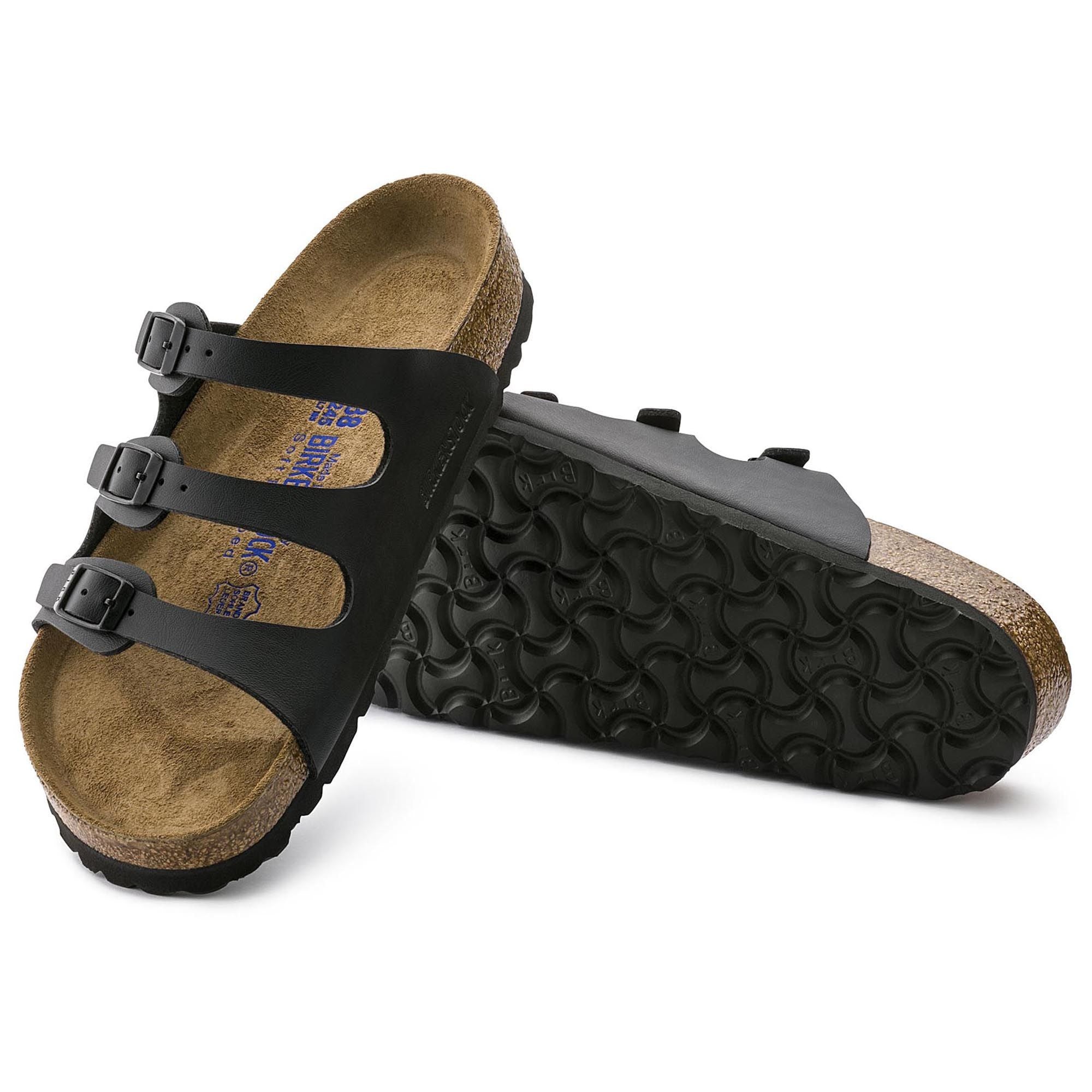 Florida Soft Footbed : Black Synthetic