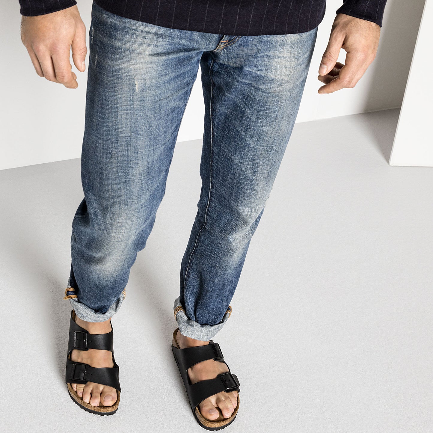 Arizona Soft Footbed : Black Synthetic