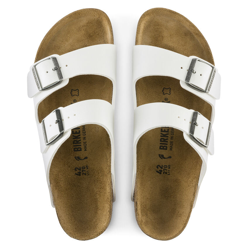 Arizona Classic Footbed : White Synthetic