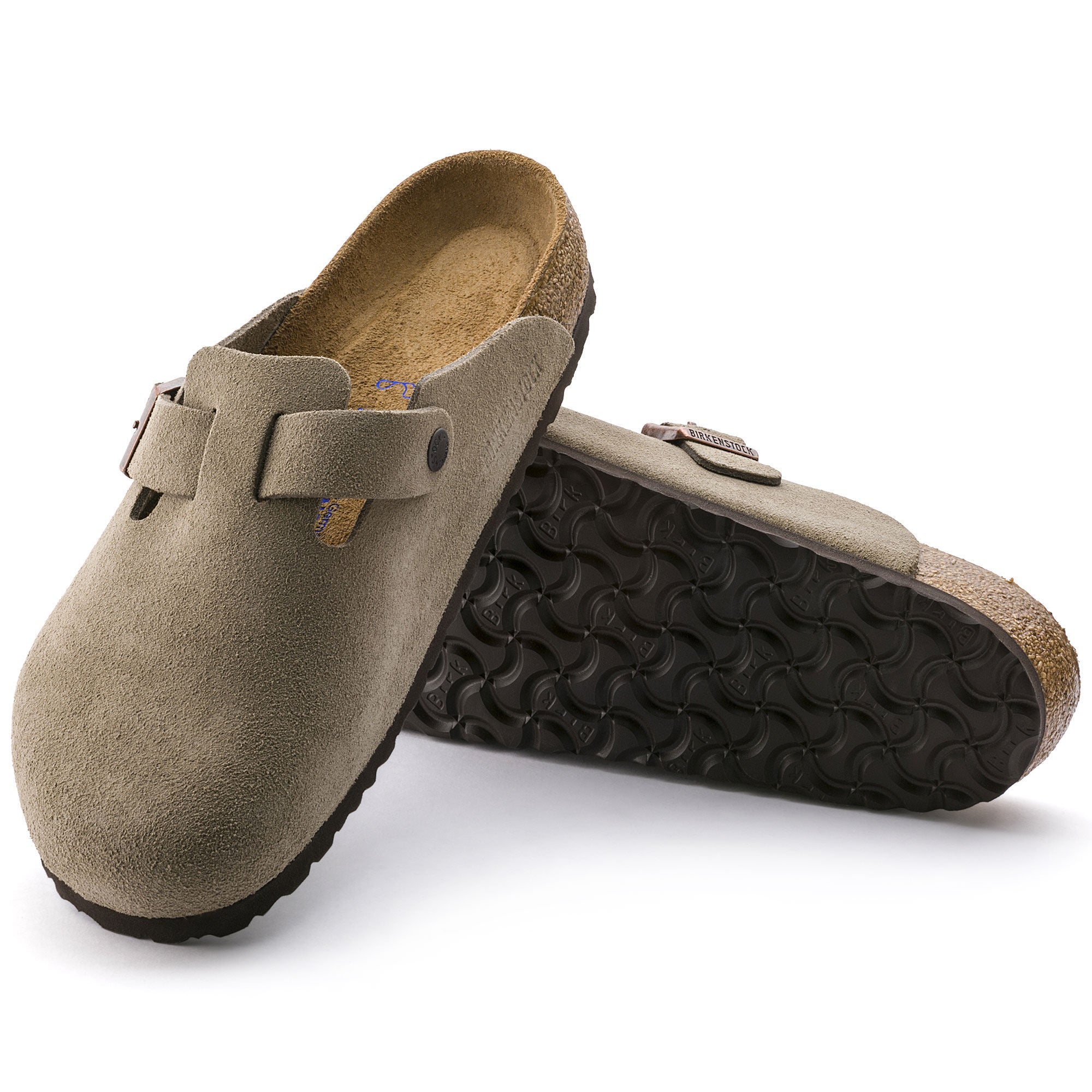 Boston Soft : Taupe - Birkenstock