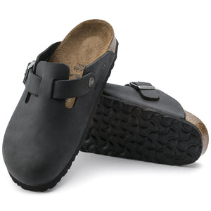 Boston Classic Footbed : Black Oiled