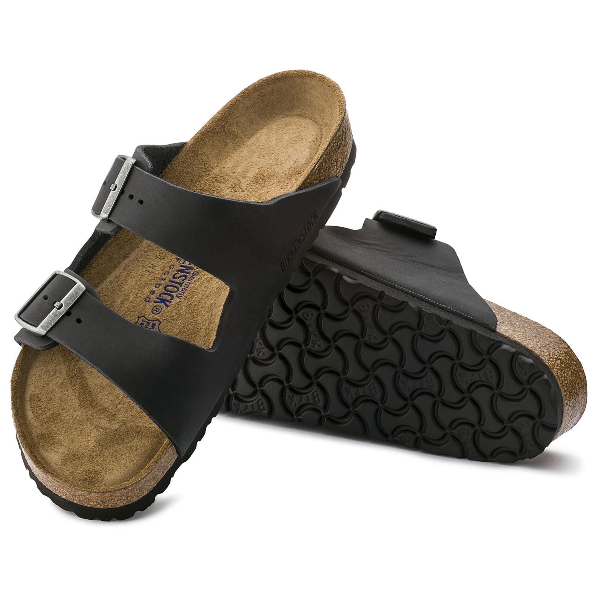 Arizona Soft Footbed : Black - Complete Birkenstock