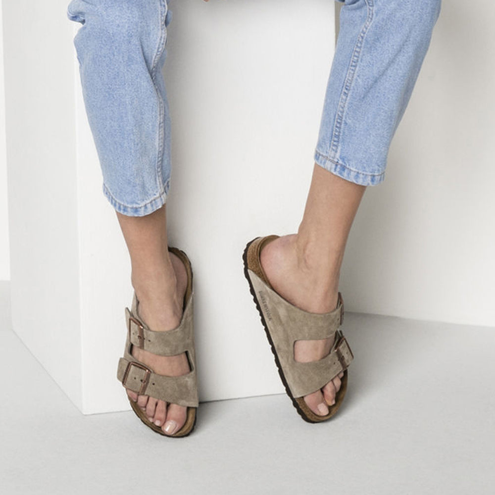 Birkenstock Arizona Suede with Soft Footbed 