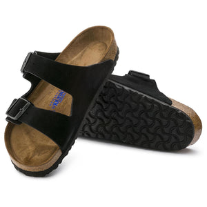 Arizona Soft Footbed : Black Suede