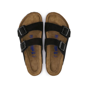 Arizona Soft Footbed : Black Suede