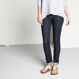 Gizeh pearl white birkenstock top