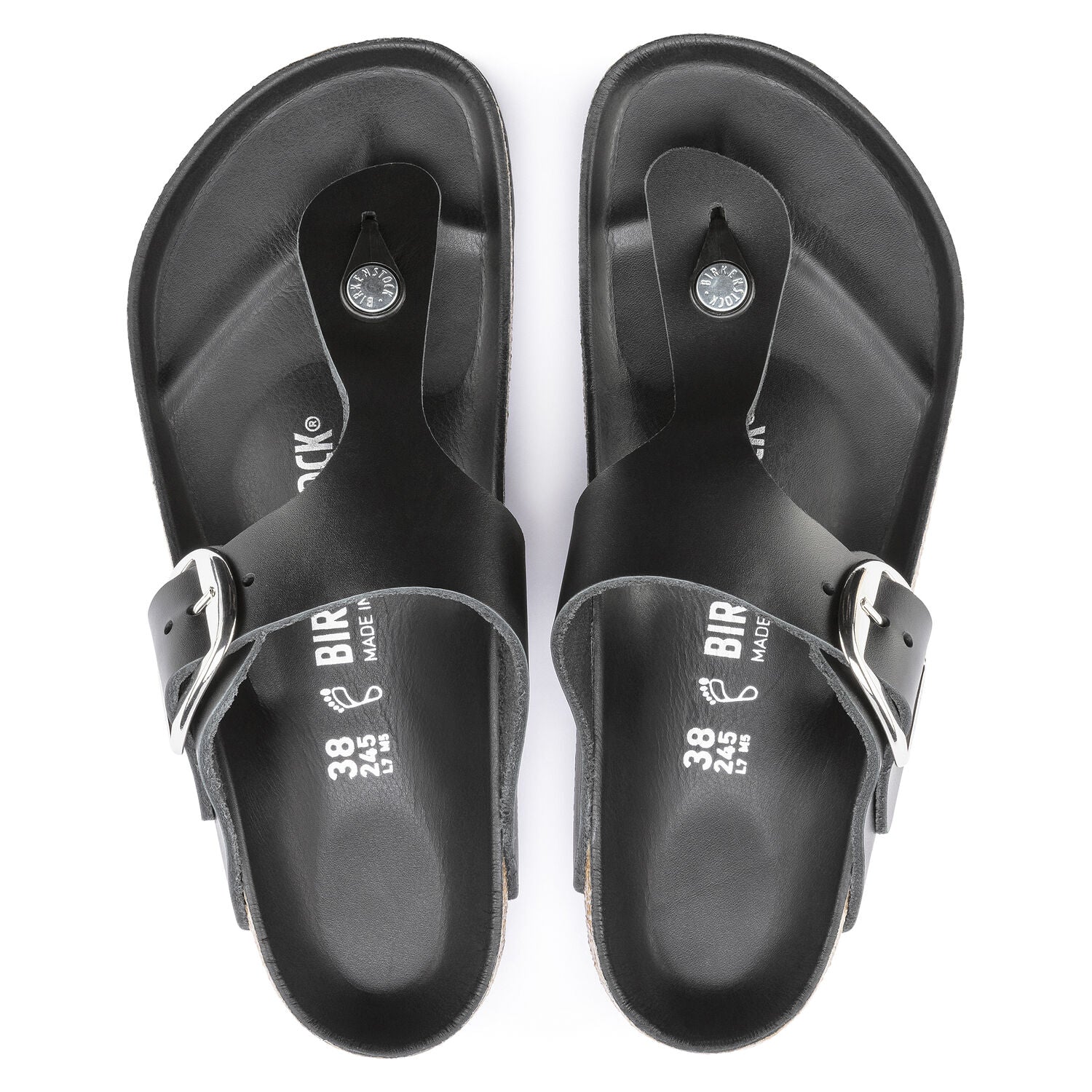 Gizeh Big Buckle : Black Oiled