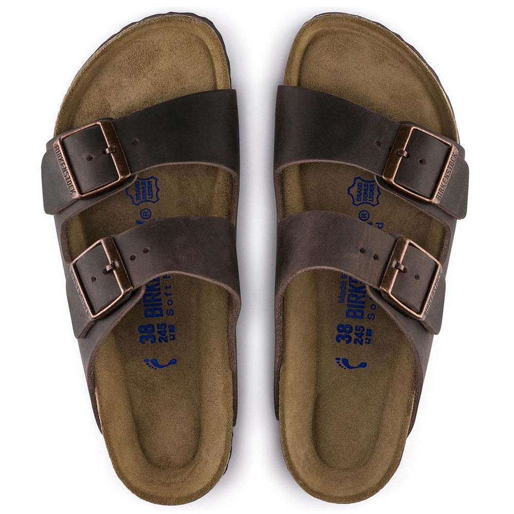 Birkenstock arizona on sale habana soft footbed